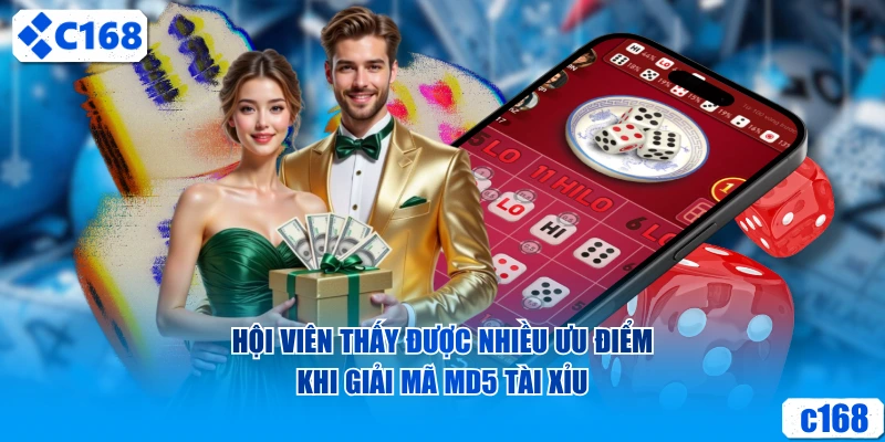 Hội viên thấy được nhiều ưu điểm khi giải mã MD5